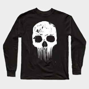 White skull , octopus style Long Sleeve T-Shirt